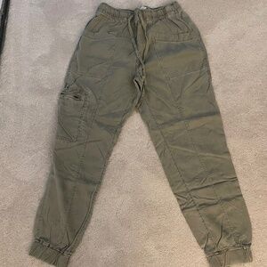 Light Green Sport Cargo Pants